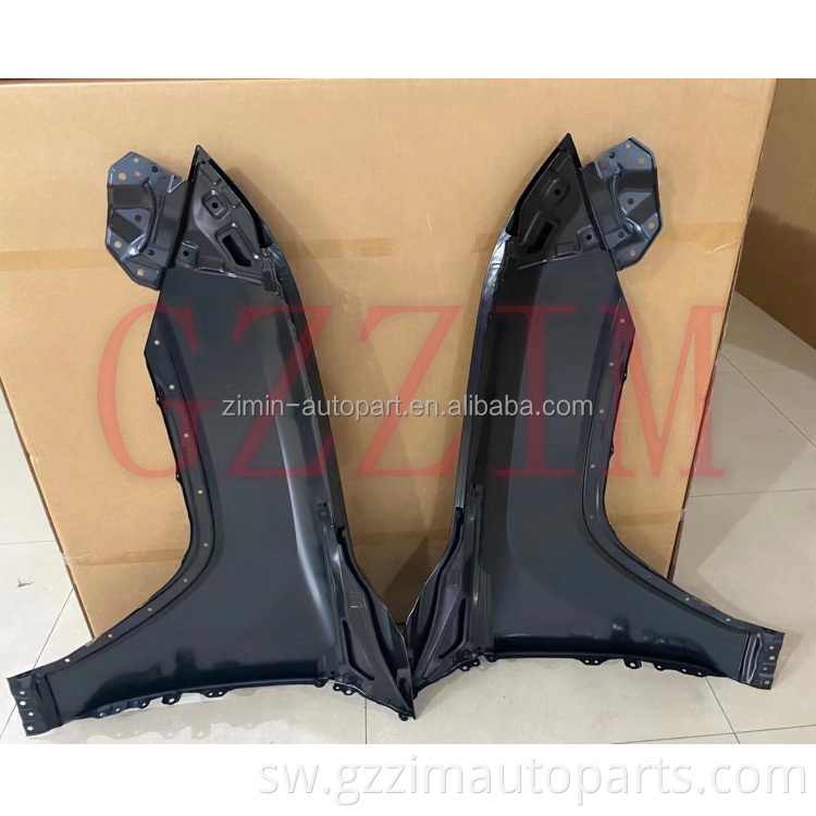 Car Accessories Black Stainless Aluminium Alloy Front Fender Used For LX600